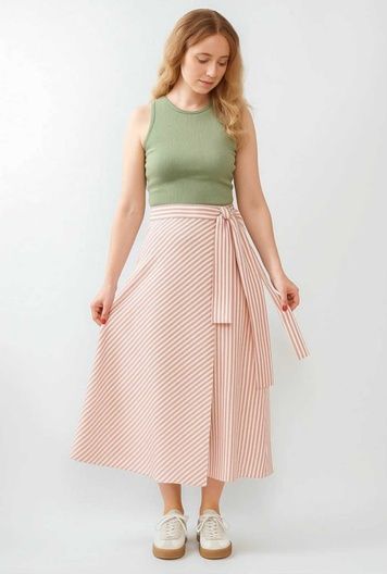 Спідниця жіноча рожева, 52/2XL