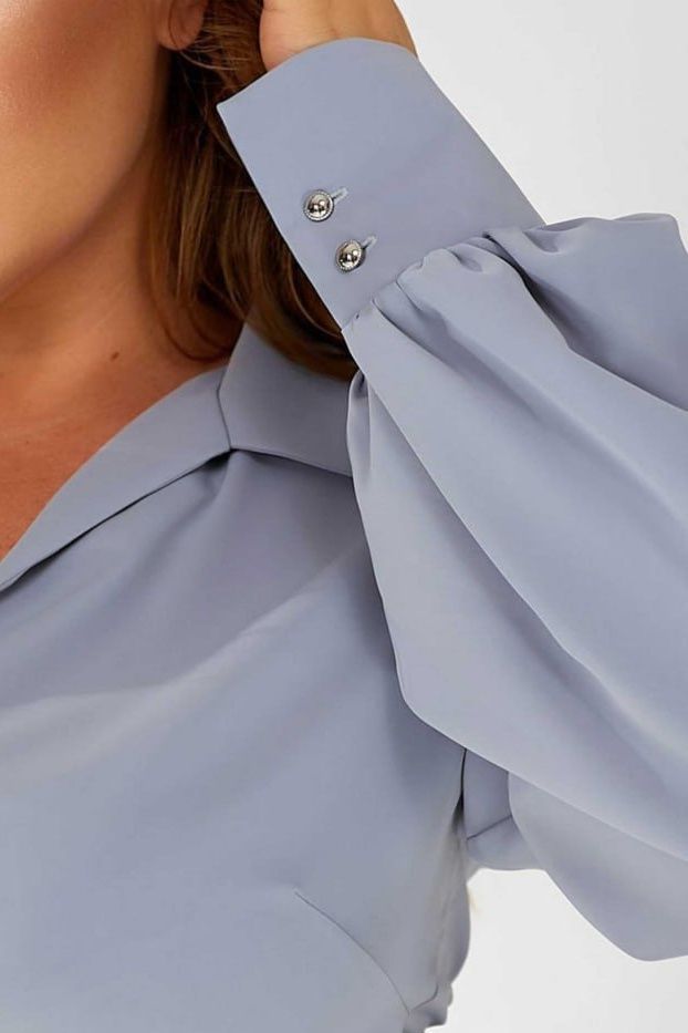 Блуза жіноча сіро-блакитна 5122-1/сіро-блакитний Hladysh