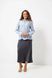 Сорочка жіноча з тенселу блакитна 15_26_17-3_16562/блакитний Wear Me №2