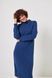 Сукня жіноча вʼязана з розрізами синя 14_26_16791/синій Wear Me №4