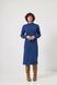 Сукня жіноча вʼязана з розрізами синя 14_26_16791/синій Wear Me №2