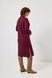 Сукня жіноча вʼязана з розрізами бордова 14_26_16791/бордовий Wear Me №4