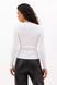 Лонгслів трикотажний в рубчик молочний 7_26_16629/молочний Wear Me №3
